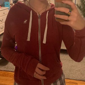 abercrombie & fitch zip up